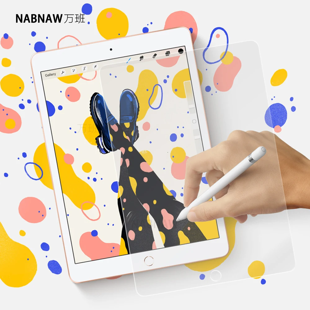 Закаленное стекло NABNAW для iPad 10 2 дюйма Mini 5 4 3 1 air Защита экрана нового 9 7 Pro