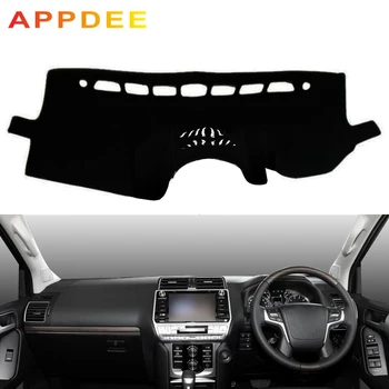 

APPDEE Car Dashboard Cover Dash Mat For Toyota Landcruiser Prado J150 Series GX GXL 2013 - 2017 2018 Auto DashMat Carpet Pad LHD
