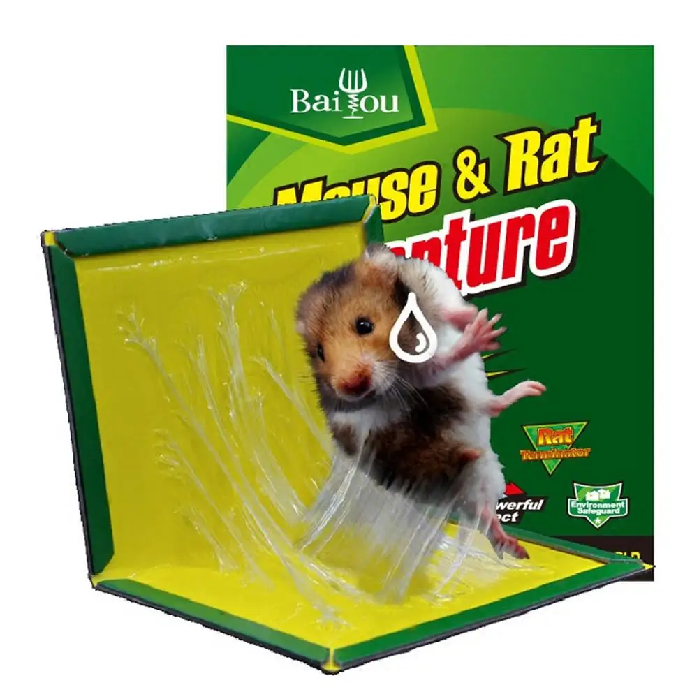 

1 PCS Mouse Glue Trap Mice Board Sticky High Effective Rodent Rat Snake Bugs Catcher Pest Control Reject Non-toxic Eco-Friendly