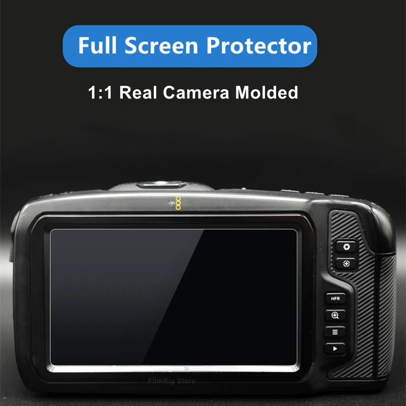 BMPCC 4K Glass BMPCC 6K Camera 9H Camera Tempered Glass LCD Screen Protector for Blackmagic Design Pocket Cinema Camera 4K — view 4