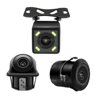 

BYNCG HD CCD Night vision Reverse Camera 140 Angle Car Rear view Camera IP67 DC 12V Vehicle Camera for VW Ford Toyota & More