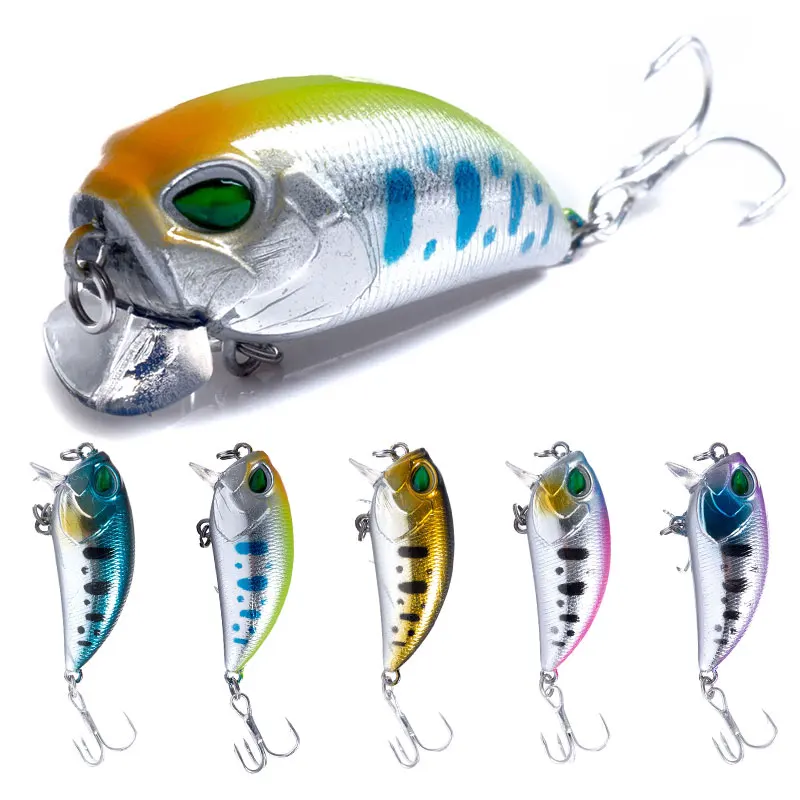 55 мм 8 г Crankbait рыболовная приманка искусственная жесткая рукоятка для окуня
