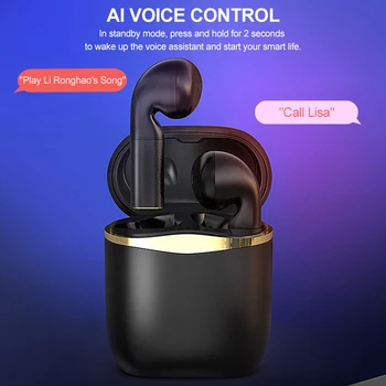 

J1 Pro Optical Sensors In Ear Detection TWS Earphone Bluetooth Touch Control Earbuds Heavy Bass Stereo Sound Headset headphones