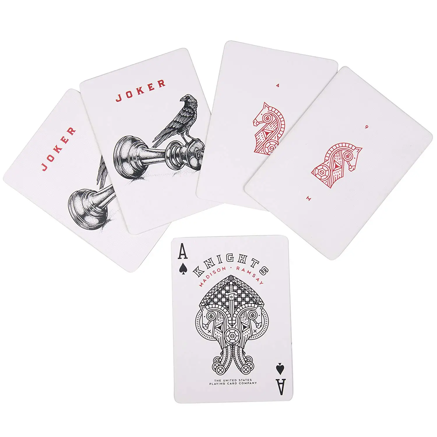 Ellusionist White Knights Playing Cards Poker Size Deck By Daniel Madison  Magic Cards New Sealed Magic Tricks Props for Magician|Card Games| -  AliExpress