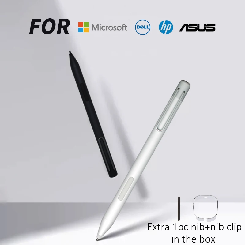 Стилус-ручка для Microsoft Surface Pro 3 4 5 6 7 чувствительный к давлению 4096 HP ASUS DELL |