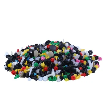 

1000PCS Auto Door Bumper Mixed Car Fastener Clamp for All Cars Vehicle Car Bumper Clips Retainer Door Panel Fender Liner Rivet A