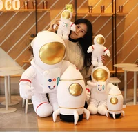 Simulation Space Series Plush Toys Astronaut Spaceman Rocket Spacecraft Stuffed Plush Doll Sofa Pillow Boys Birthday Gifts 1