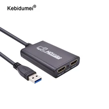 Kebidumei USB3.0 1080P 60FPS HDMI Live Streaming Dongle USB 3,0 игровая коробка для видеозахвата для Xbox PS3 PS4 Play