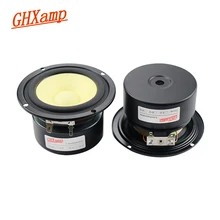GHXAMP 3 дюйма 4OHM полный диапазон Спикер бумага Рид смешанные волокна высоких частот среднего диапазона бас 8-15 Вт 2 шт