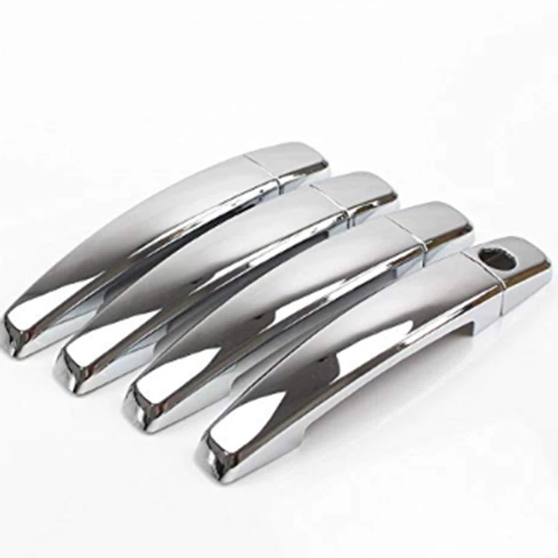 Хромированная накладка на дверные ручки для Opel Astra H 2004-2009, автомобильные аксессуары, наклейка для стайлинга автомобилей