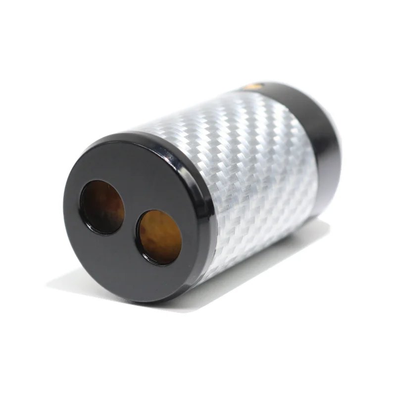 4pcs Xssh Hiend Diy Hifi System Carbon Fiber Speaker Video Audio Cable