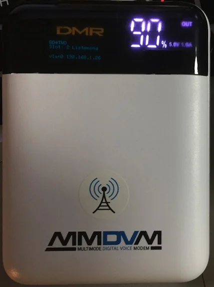 

Simplex Portable Hotspot MMDVM DMR/YSF/P25/NXDN/DSTAR/POCSAG + 2pcs 18650 battery + OLED Display + POWER display