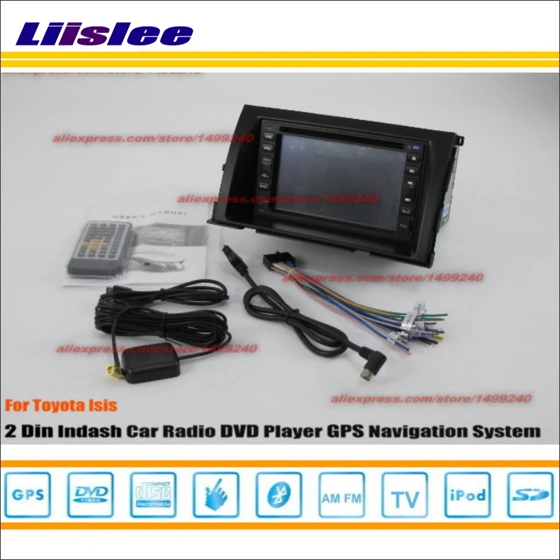 Для Toyota Isis 2004 ~ 2011 2012 2013 2014 Радио DVD плеер HD экран GPS навигация Мультимедийная