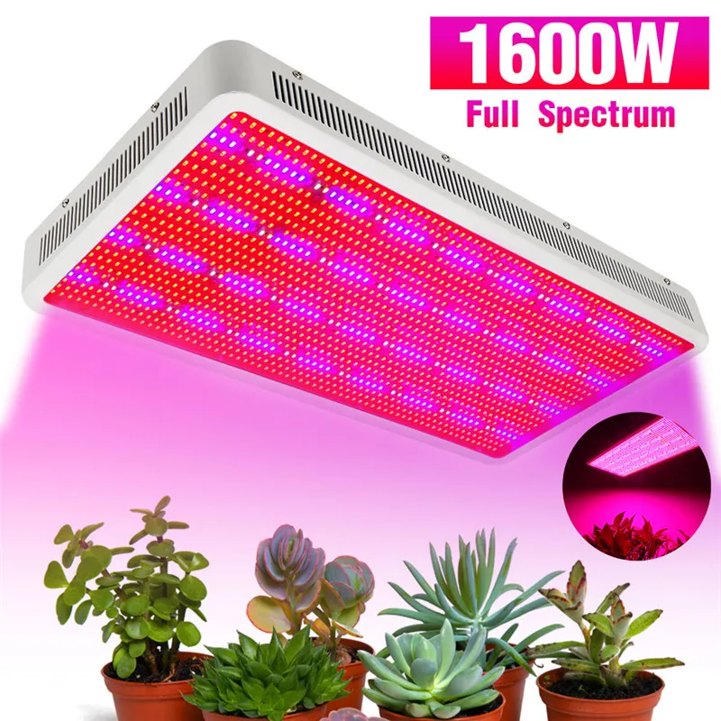 Фитолампа светодиодная полного спектра для выращивания растений 1600 Вт|led grow