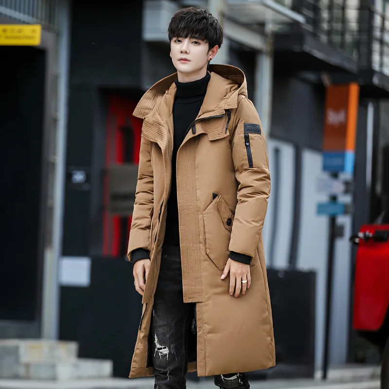 2022 Teens New Winter Men's Down Jacket Male Down Coat Thick Warm Man Jacket Brand Men's Puffer Jacket Warm Parkas Doudoune