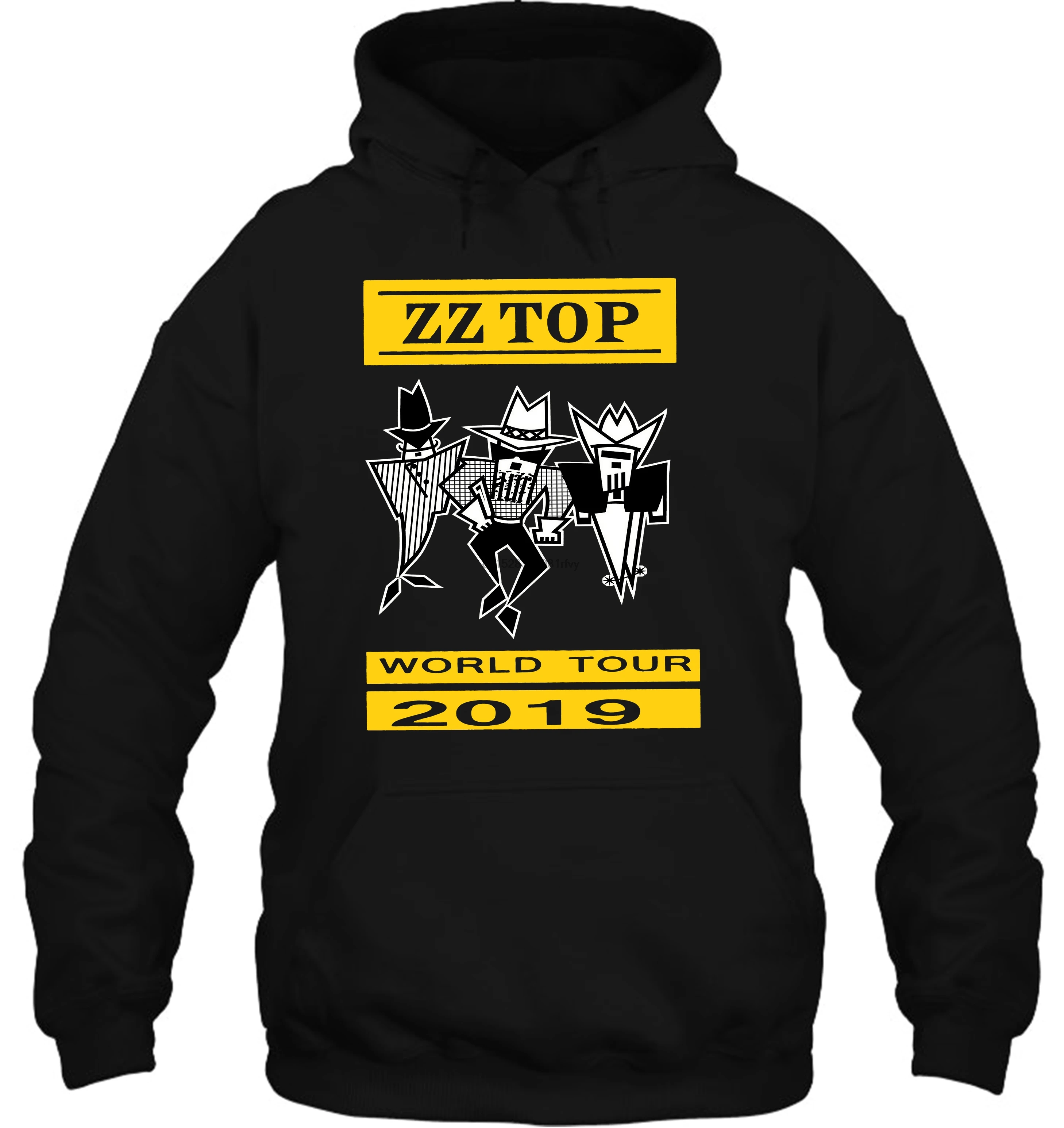 Мужская Толстовка Новинка ZZ TOP TOUR Черная США Размер S до 2XL женская уличная одежда