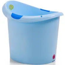 Детская ванна для ванны для ванной для дома может сидеть и утолщаются большое детское ведро для ванной
