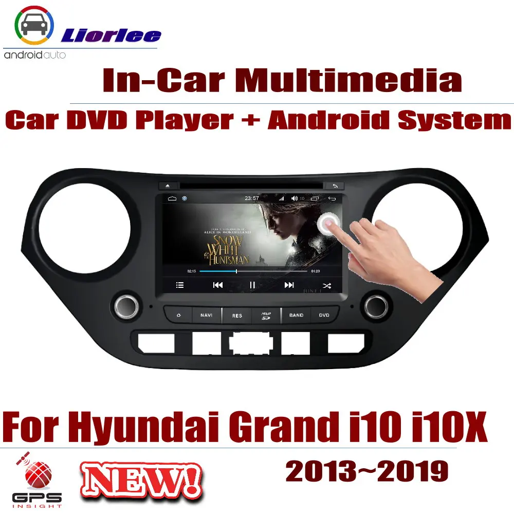Автомобильная система навигации для Hyundai Grand i10 i10X 2013 2019 Android DVD GPS плеер HD экран