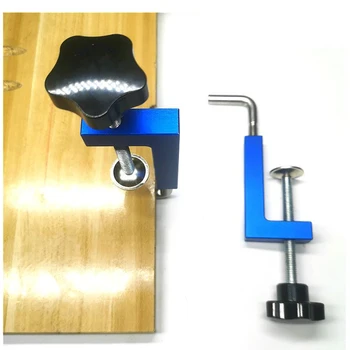 

2pcs Woodworking Multifunctional Fixing Clamps 360 Degree Rotation Hand Tools Wooden Fixture Aluminum Alloy Fixing Clamps