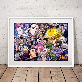 

Modular HD Wall Art Nordic Canvas Printed Painting Hunter X Hunter Posters Modern Animation Picture Home Decor For Boys Bedroom