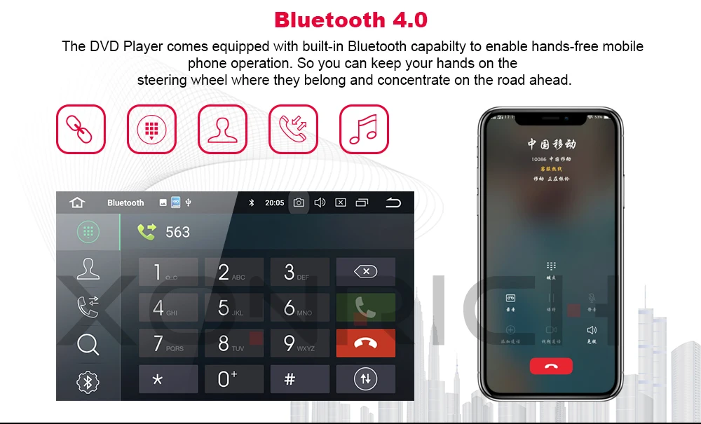 Best 2din Android 9 Car Radio Multimedia For Ford Focus 2 3 mk2 Mondeo 4 Kuga Fiesta Transit Connect S-C MAXGPS Navigation head unit 8