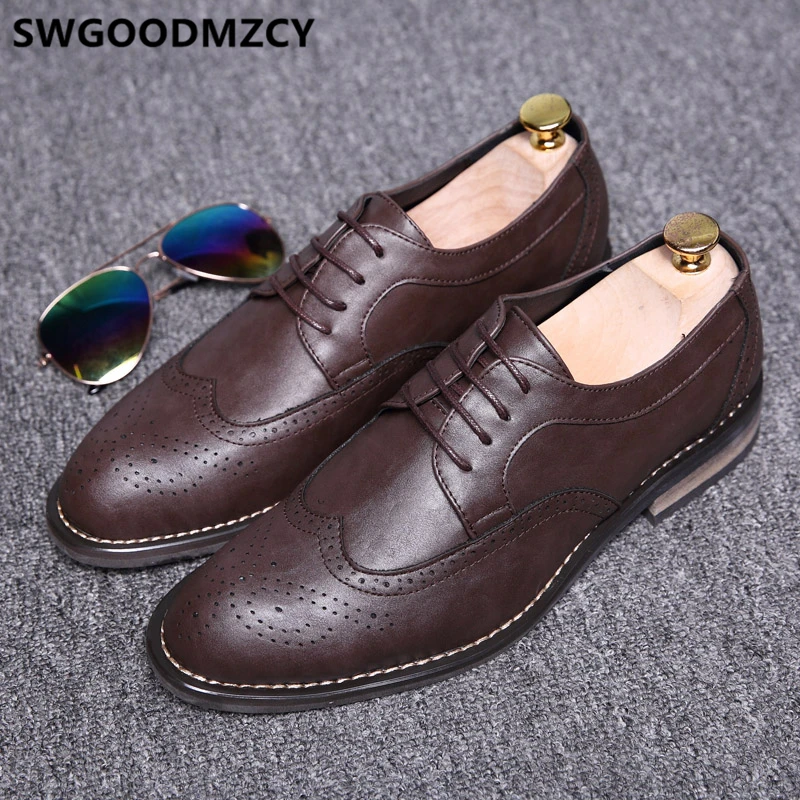 Monk Strap Shoes Men Classic Evening Dress Luxury Leather Shoes Men Oxford Italian Brand Men Formal Shoes Brown Dress Coiffeur