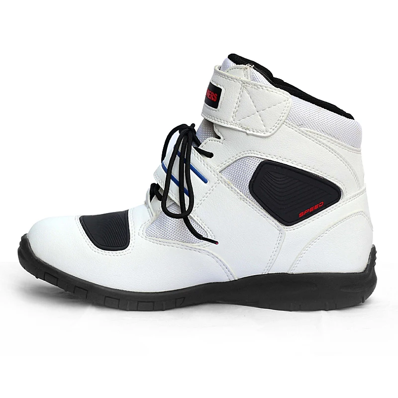 Motorcycle Ankle Boots Moto Racing Shoes men woman Motorbike Riding Protective Off-Road tooling work ridng boots riding tribe