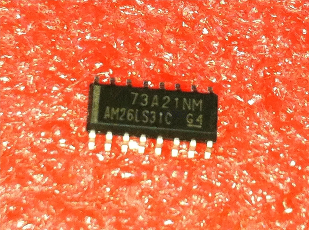 10 шт./лот AM26LS31CDR SMD-16 AM26LS31C AM26LS31 лапками углублением SOP-16 четверной Дифференциальный Линейный драйвер
