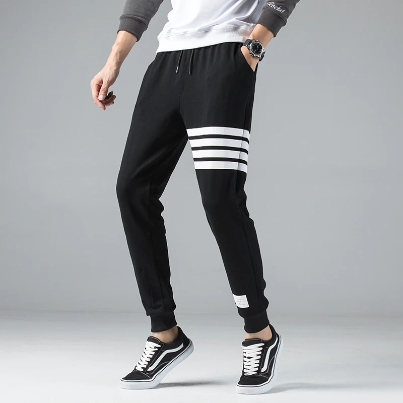 

2019 Autumn New Men's Casual Sweatpants Solid High Street Trousers Men Joggers Oversize Brand High Quality Men's Pants 4XL