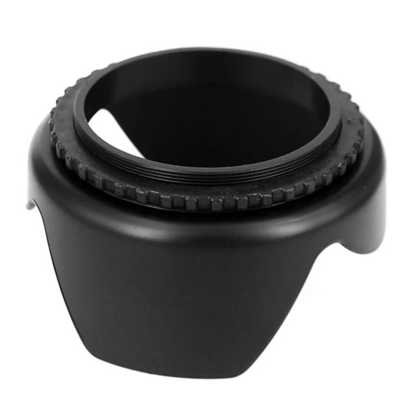 55mm Digital Lotus Flower Hood Professional Deluxe Hard Lens Hood for Sony/Canon/Nikon LHB99