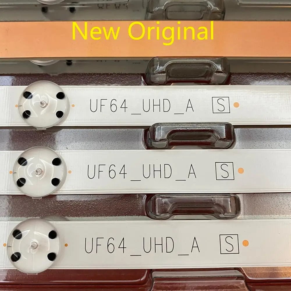 Светодиодный подсветка полосы (3) для оригинальный LG UF64_UHD_A 43UH603V 43UH610V 43UF6407 HC430DGN 43UF6409 43UH6030 43UF640 43LH604V|Запасные