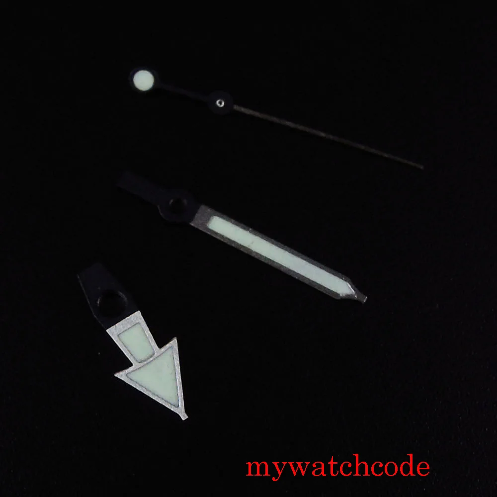 Wtch accessories C1 C3 super green luminous brushed watch hands fit NH35 NH36 7S26 automatic movement