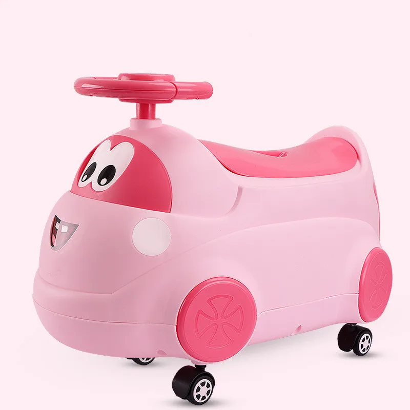 New Movable Car Baby Toilet Kids Car Driver Toilet WC Kids Multi-functional Boy's Toy Training 1