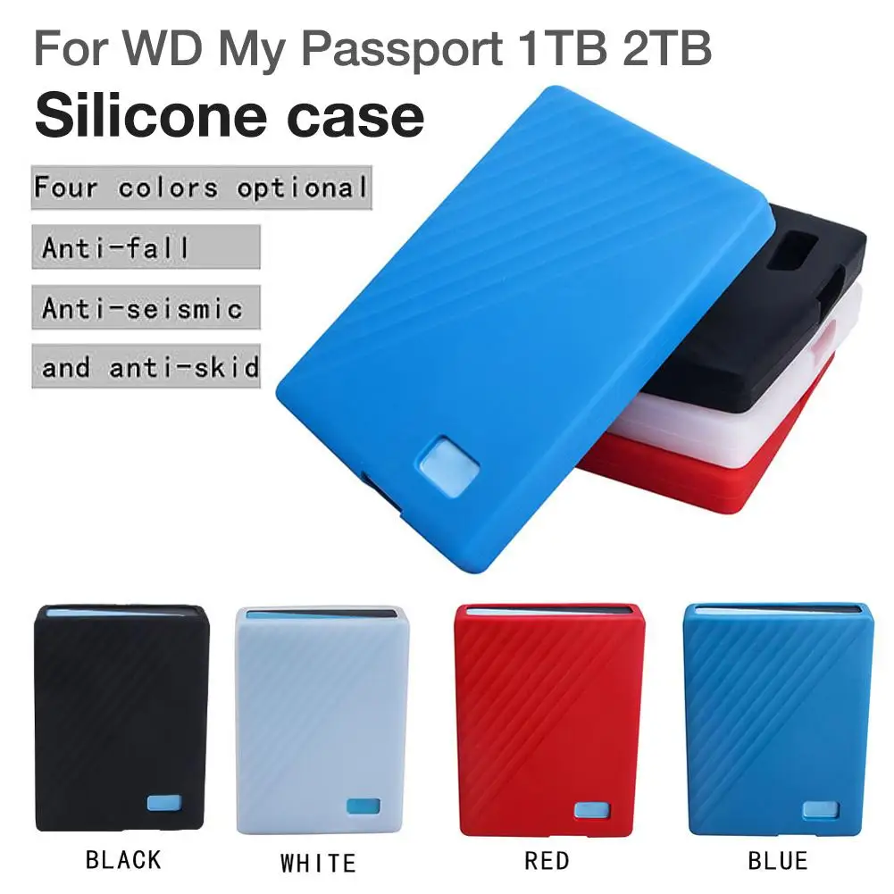Hard Drive Case Silicone Sleeve Protective Sleeve Anti scratch Portable