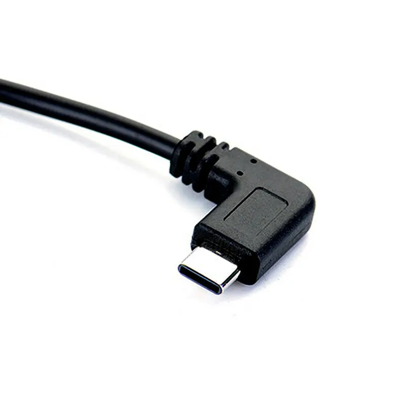 Прямоугольный 90 градусов usb type C USB-C type-C к USB 2,0 папа OTG кабель
