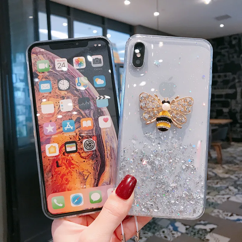 Imido starshine силикагель защита от падения Чехол для iPhone 11 Pro Max чехол Прозрачная мягкая резина Чехол для iPhone 7 XR XS Max