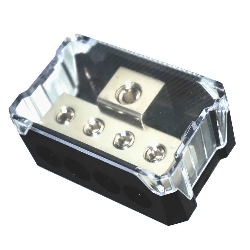 Digital Power Amplifier Distribution Block Splitter (1* 0GA To 4* 4GA Port)