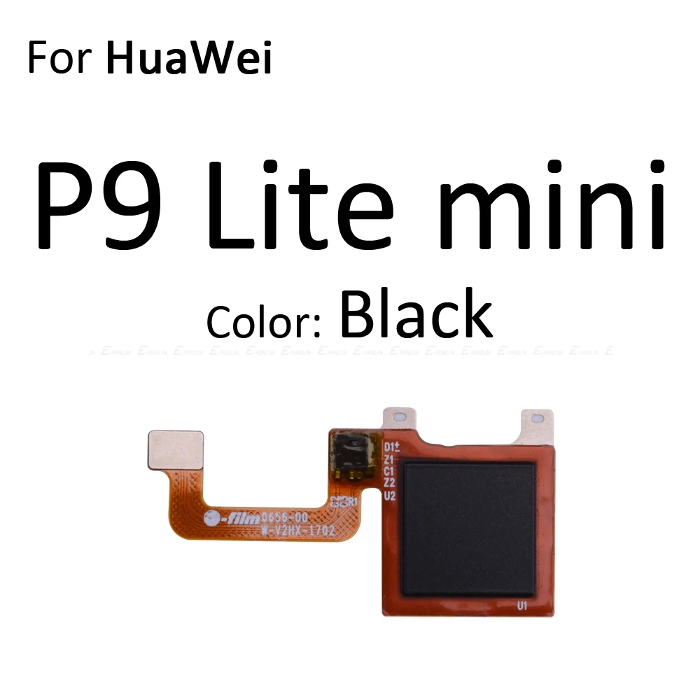 Сканер отпечатков пальцев разъем для Huawei P9 Plus P8 Lite Mini Touch sensor ID Кнопка возврата домой шлейф