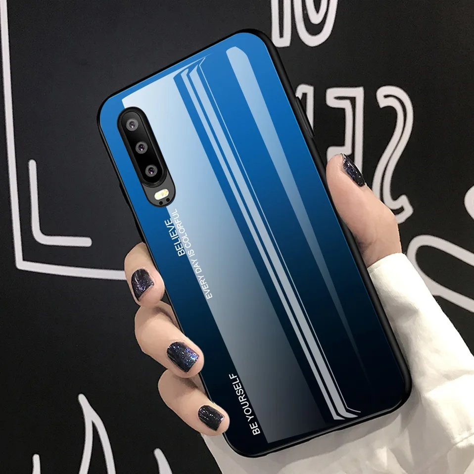 Case For Huawei P30 P20 Pro Lite Nova 3 3i Cover Luxury Glass Case For Huawei Honor 8X 10 10i 20 20i Mate 10 20 30 Pro Lite (24)