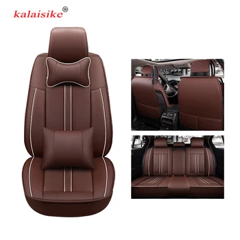 

kalaisike universal leather car seat covers for BMW all models e39 f10 x1 x5 x6 x4 x3 e46 e70 f11 f30 auto styling accessories