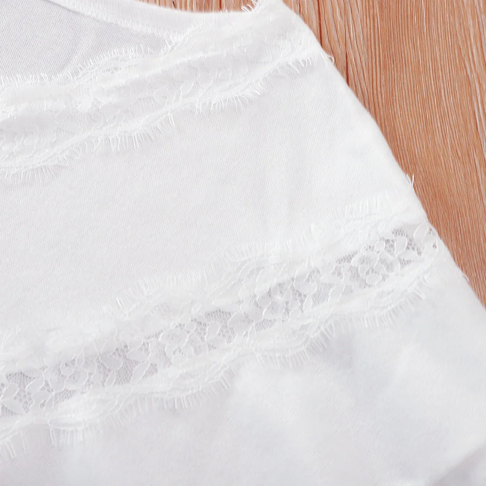 Осенние Топы Для женщин сексуальное свадебное платье с рукавами из кружева в стиле пэчворк белого цвета с длинными рукавами Для женщин блузка сексуальные топы и блузка