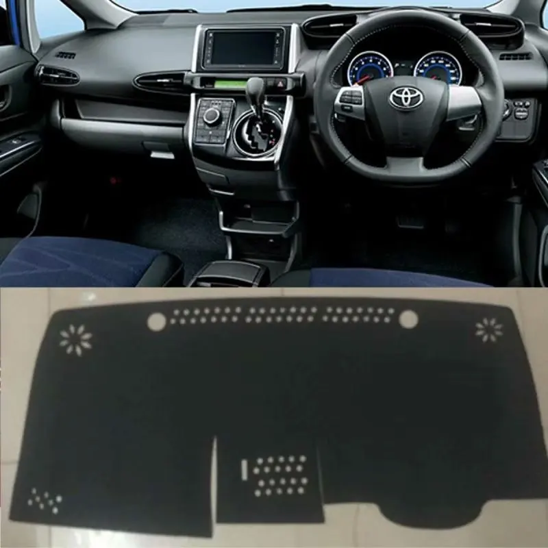 dashmats car-styling accessories dashboard cover for Toyota Wish ae20 age20 2010 2011 2012 2-13 2014 2015 2016 2017 2018 2019 | Автомобили