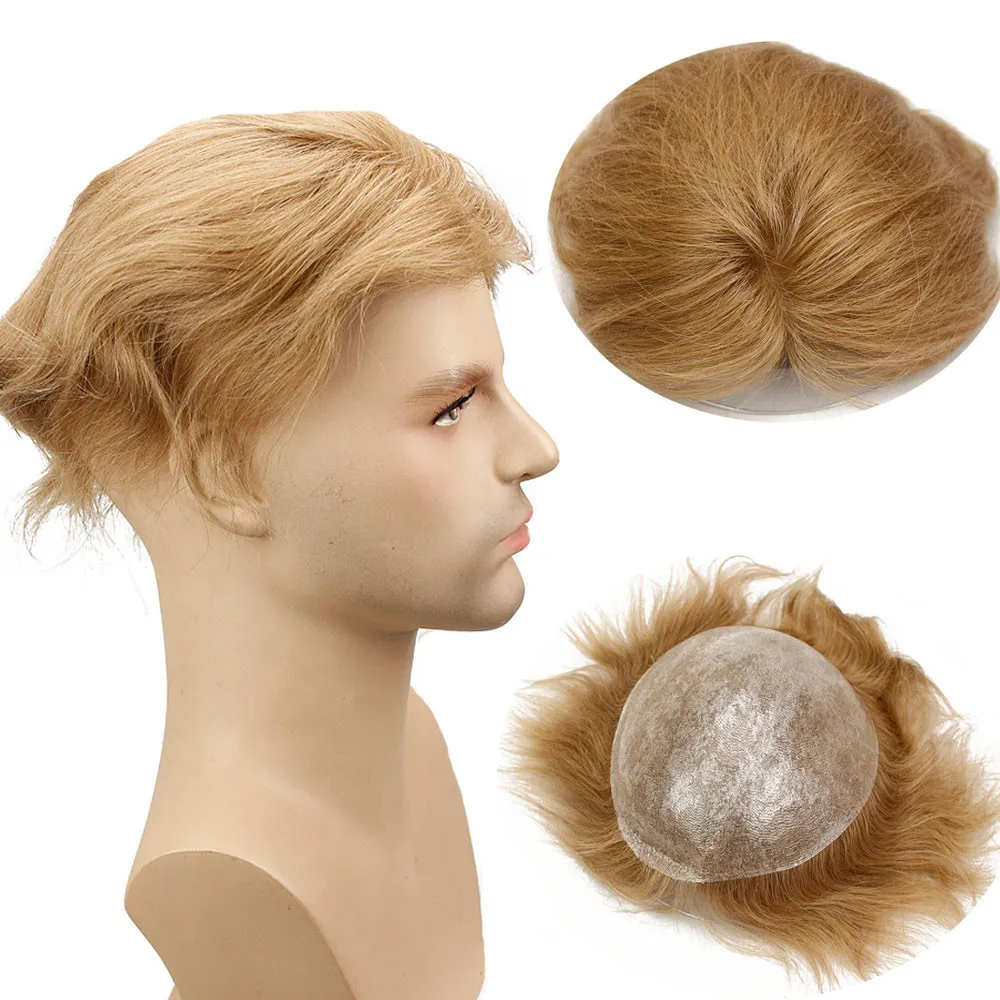 

Eseewigs 21 # мужские замены волос Системы накладки из искусственных волос всей PU Base 10x8 Натуральные Прямые бразильские Реми человеческие волосы кусок