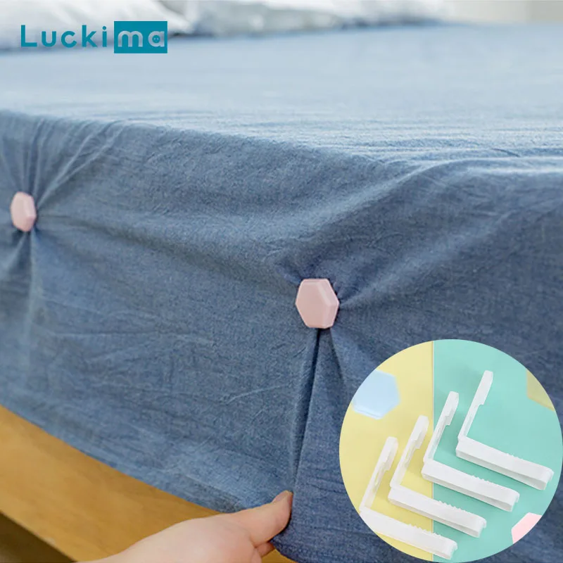 

24pcs/set Bed Sheet Clip Mattress Grippers Fasteners Non-slip Clip Blanket Gripper Fixing Clip Holders Clamps Coverlet Holder