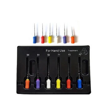 

Endodontic Files Root Canal Therapy Files Dentist Hand Use Endo Tooth Treat Dental Hospital Clinic Use 2 boxes 12 pieces colors