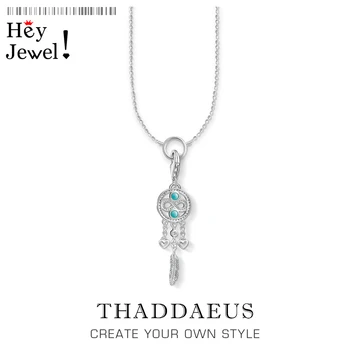 

Charm Necklace Dreamcatcher,2020 Summer Brand Ts Fashion Trendy Jewelry Thomas 925 Sterling Silver Bijoux Gift For Women Girls