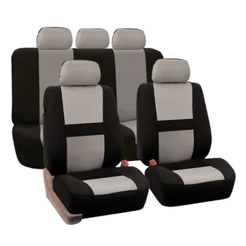 

Universal Car Seat Cover 9 Set Full Seat Covers for Crossovers Sedans Auto Interior Styling Fit For BMW Toyota Honda Mazda Ford