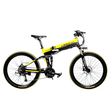 Günstige Elektrische Fahrrad Roller 400W Elektrische Fahrrad Beach Cruiser Bike Booster Bike 48V 10,4 AH Folding Mens Frauen Ebike