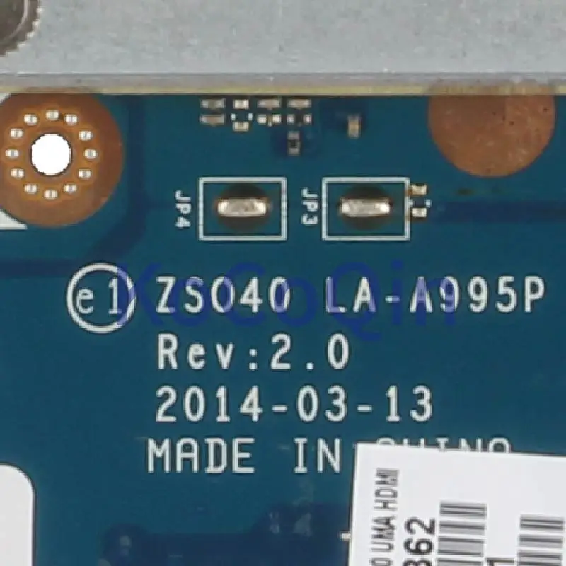 Placa Mãe para Computador Portátil hp Pavilion 14 r 240 g3 Celeron N2830 Placa Principal para Notebook Zs040 La-a995p 20112022 Sr1w4 Placa-mãe para notebook - Imagem 5