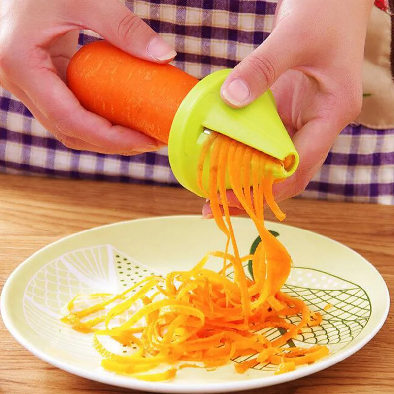 

NEW Vegetable Cutter Slicer Peeler Fruit Spiral Shred Process Device Spiralizer Cutter Graters kitchen tool Gadget Kitchen Tool